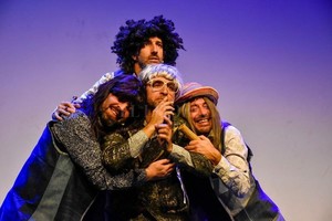 Gentileza Prensa Agencia Córdoba Cultura. El mejor espectáculo del festival: los platenses de Ridiculum Vitae con Ridículas equivocaciones .