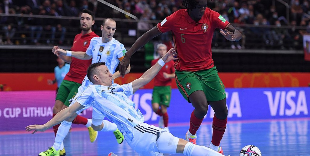 Argentina perdió con Portugal y quedó a las puertas del bicampeonato mundial de futsal