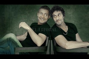 ELLITORAL_394719 |  Télam Adrián Suar y Diego Peretti, de estreno en El Nacional.