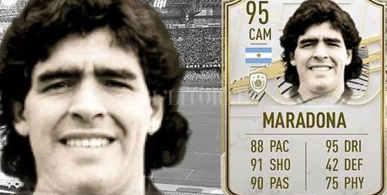 La justicia prohibió al popular juego FIFA 21 utilizar la imagen de Diego Maradona