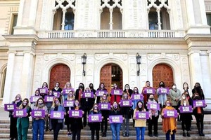 ELLITORAL_365004 |  El Litoral La paridad fue bandera de todas las fuerzas políticas con representación en la Cámara de Diputados.