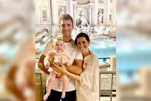ELLITORAL_389242 |  Gentileza Germán Chiaraviglio se reunió con su familia en Roma antes de viajar a Tokio.