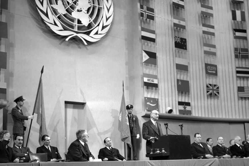 ELLITORAL_423629 |  Gentileza Asamblea General de la ONU en 1948.
