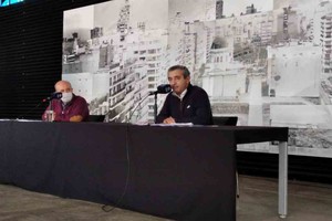 ELLITORAL_377524 |  Mirador Provincial El intendente de Rosario Pablo Javkin junto al secretario de Salud Leonardo Caruana brindaron este miércoles una conferencia de prensa.
