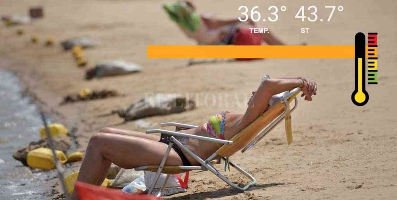 ¿Y la lluvia?: el calor se hace sentir en Santa Fe y la sensación térmica supera los 40°