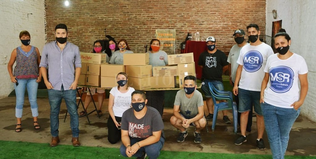 El Movimiento Solidario Rosario intensificó sus tareas por las consecuencias de la pandemia