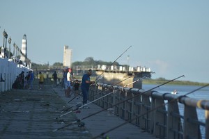 ELLITORAL_418746 |  Manuel Fabatía INSTANTÁNEA -  De pesca el domingo de elecciones