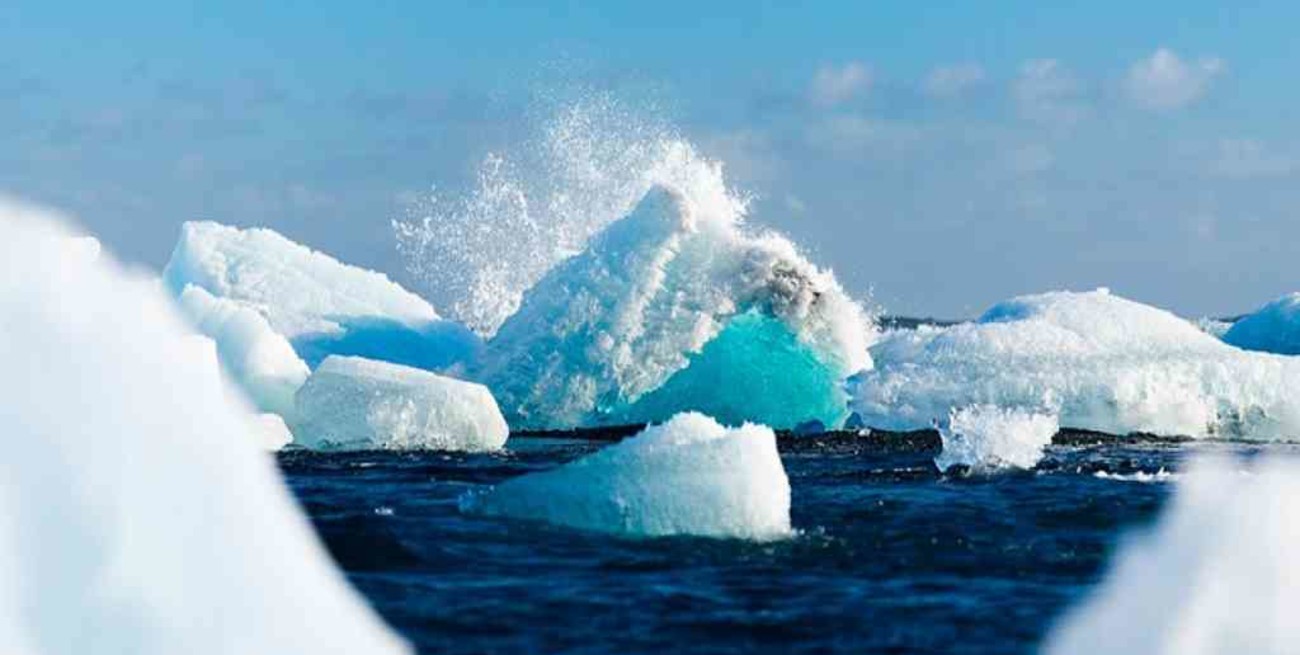 Preocupación por el impacto del derretimiento de un iceberg en el Atlántico Sur