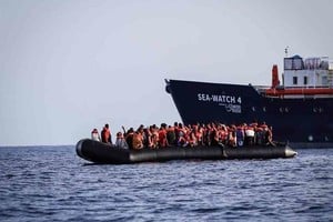 ELLITORAL_412539 |  Imagen ilustrativa 23/08/2020 Migrantes rescatados por el barco 'Sea Watch 4'
POLITICA INTERNACIONAL
MSF/HANNAH WALLACE BOWMAN