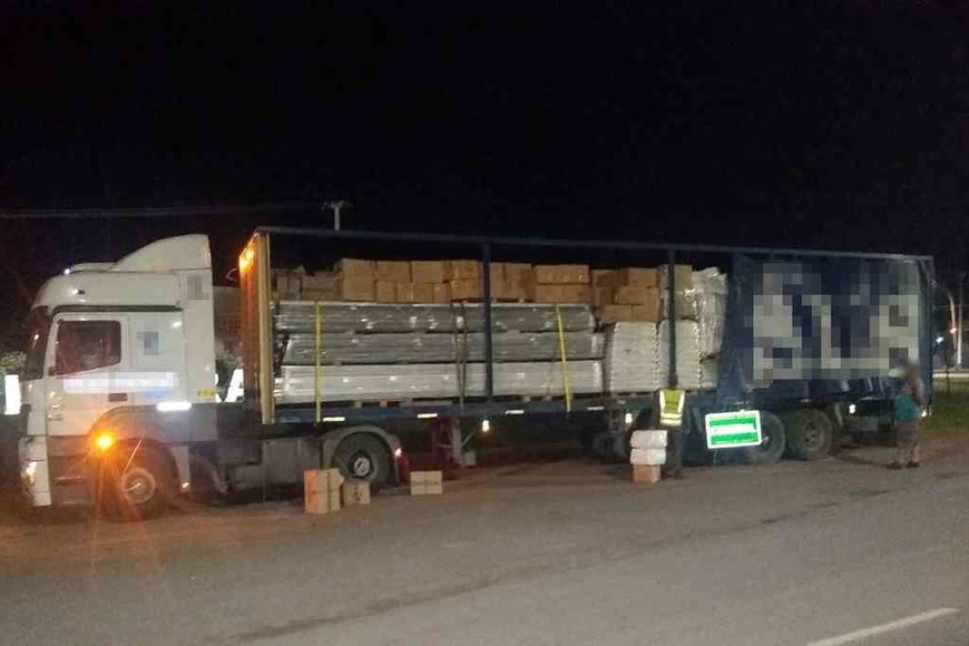 ELLITORAL_423961 |  Prensa GNA El camión había salido de Buenos Aires y tenía como destino final la provincia de Salta.
