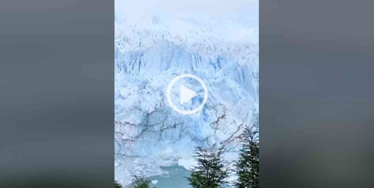 Video: sorpresa en la Patagonia, por el impresionante desprendimiento del Glaciar Perito Moreno