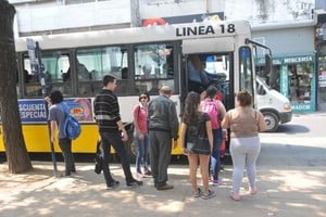 ELLITORAL_226346 |  Archivo El Litoral / Flavio Raina La línea 18 es una de las que funcionan con normalidad, junto con la 5, 10, 11, 13 y 16.