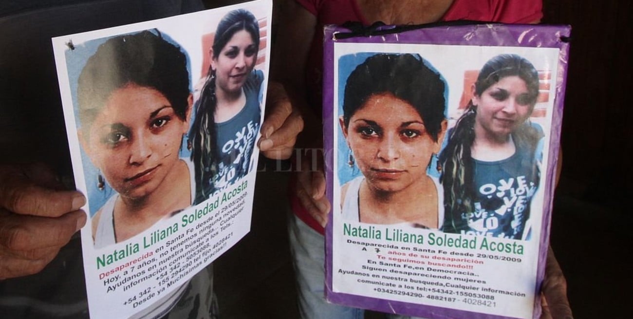 Natalia Acosta: posponen el acto por el aniversario nº 12 de su desaparición