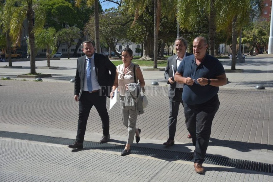 ELLITORAL_421739 |  Pablo Aguirre Walter Ghione, Ximena Sola, Nicolás Mayoraz y Julián Galdeano.