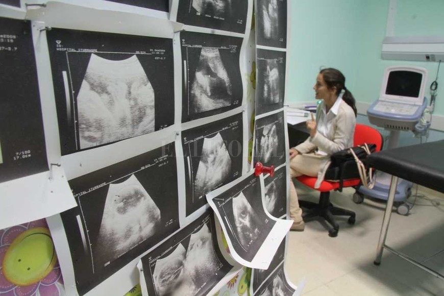 ELLITORAL_191237 |  Archivo El Litoral / Mauricio Garín En foco. En la maternidad del hospital Iturraspe nacen 3.300 chicos por año. El 20% de las madres tiene menos de 20 años, contó la Dr. Florencia Terenzani.