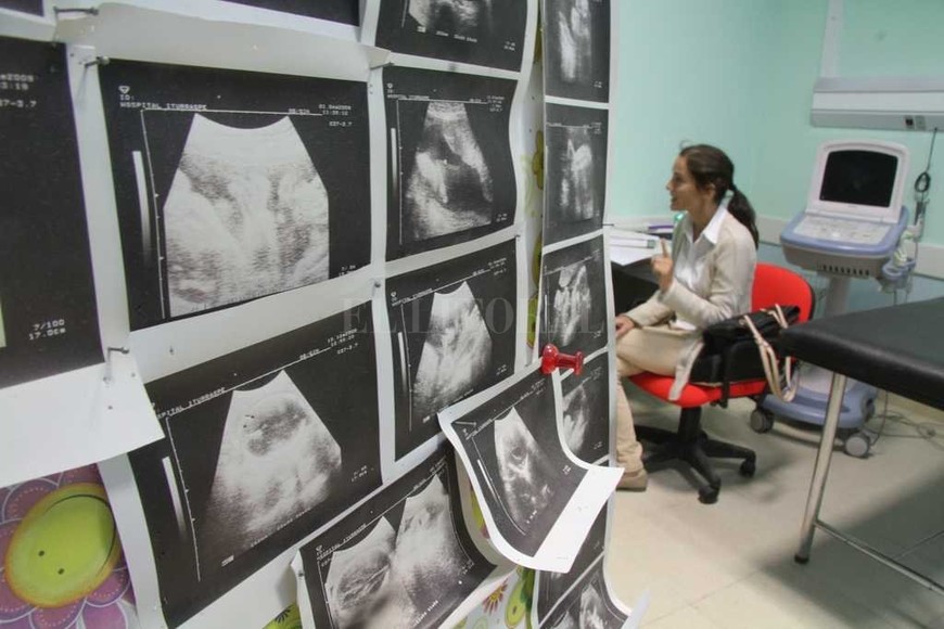 ELLITORAL_191237 |  Archivo El Litoral / Mauricio Garín En foco. En la maternidad del hospital Iturraspe nacen 3.300 chicos por año. El 20% de las madres tiene menos de 20 años, contó la Dr. Florencia Terenzani.