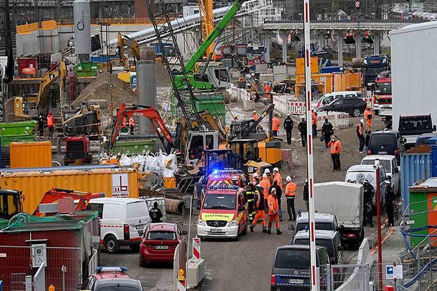 ELLITORAL_421698 |  Twitter Múnich: la explosión de una bomba de la Segunda Guerra Mundial dejó tres heridos y desató pánico en la zona.