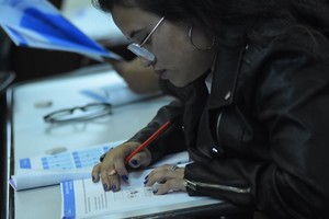 Gentileza de Ministerio de Educación de la Nación El objetivo de las becas es prestigiar la docencia , explicó la secretaria de Evaluación del Ministerio de Educación de la Nación, Cecilia Veleda.