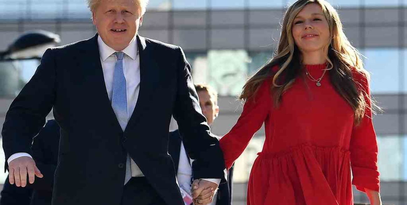 Boris Johnson y su esposa anunciaron el nacimiento de su segunda hija 