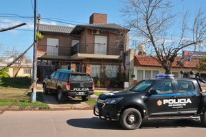 ELLITORAL_404626 |  Archivo El Litoral La casa del ex jefe de Policía se ubica en Castelli 4300, en barrio Piquete Las Flores.