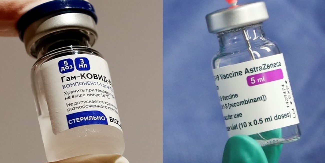 Rusia probará la combinación de vacunas Sputnik V con AstraZeneca