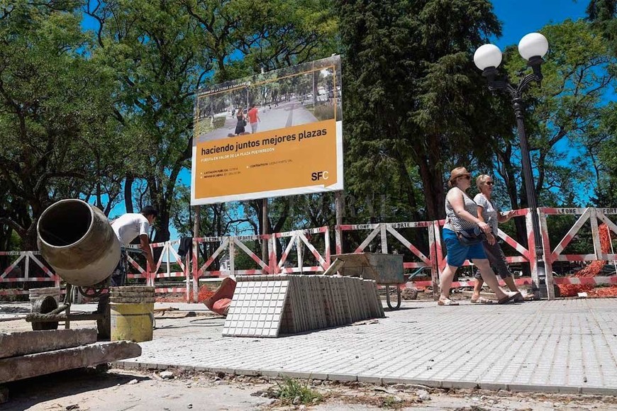 ELLITORAL_232801 | Gentileza Municipalidad de Santa Fe El municipio ultima detalles para inaugurar la plaza el jueves 20 de diciembre de este año