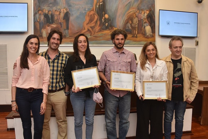 ELLITORAL_407471 |  Guillermo Di Salvatore Distinción del Concejo al documental transmedia dedicado a Ariel Ramírez.