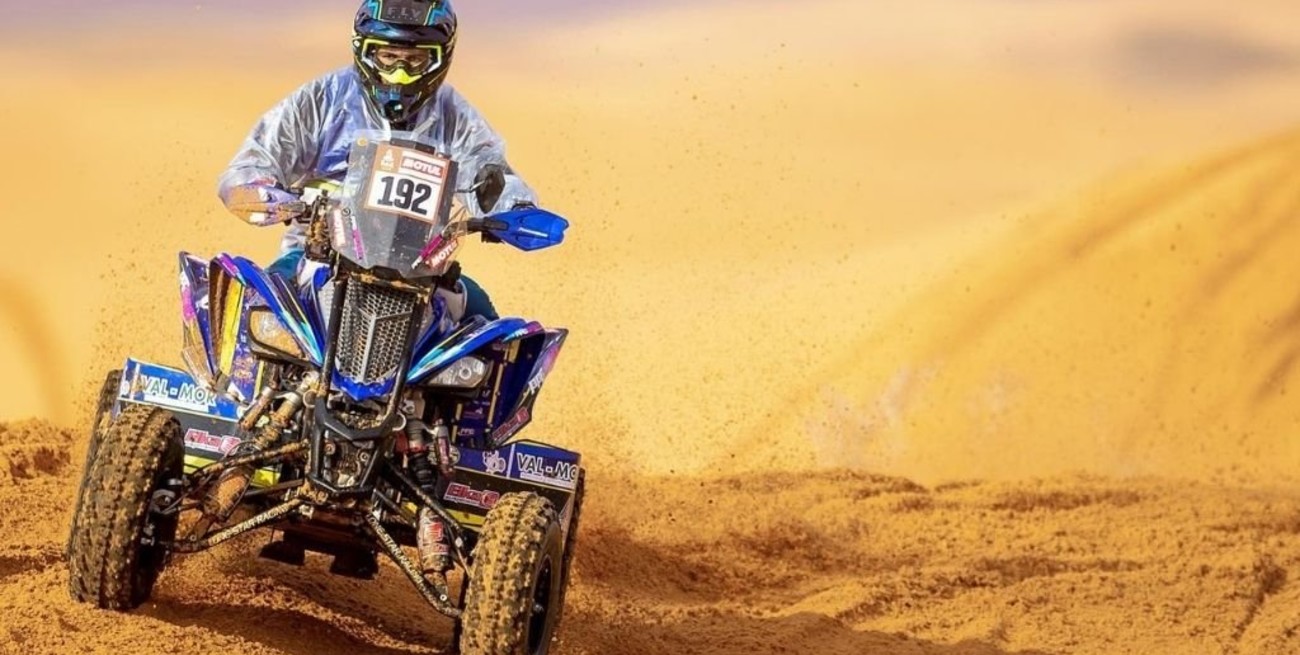 El argentino Francisco Moreno es subcampeón del Rally Dakar 2022 en cuatriciclos