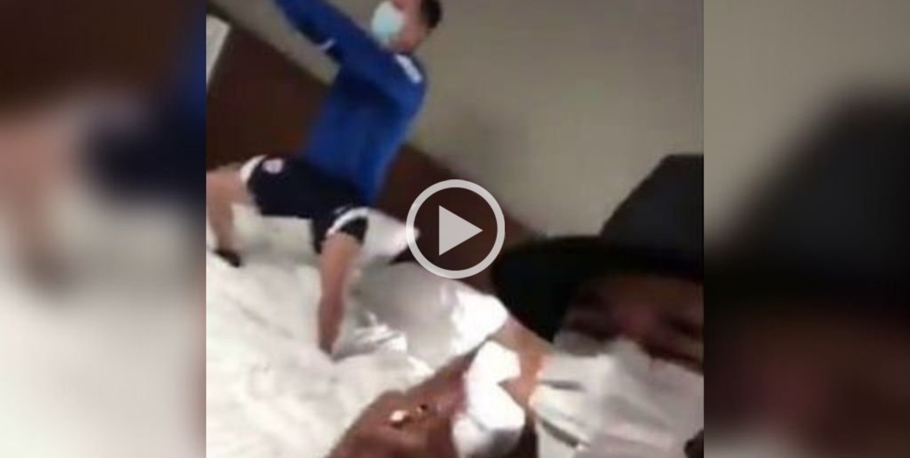 Se filtró el video: así rompieron la burbuja los jugadores de Chile en la Copa América