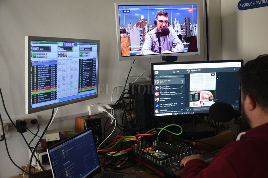 ELLITORAL_403201 |  Flavio Raina La impronta audiovisual se mantendrá, ya que ahí se concentra el público tradicional de la emisora.