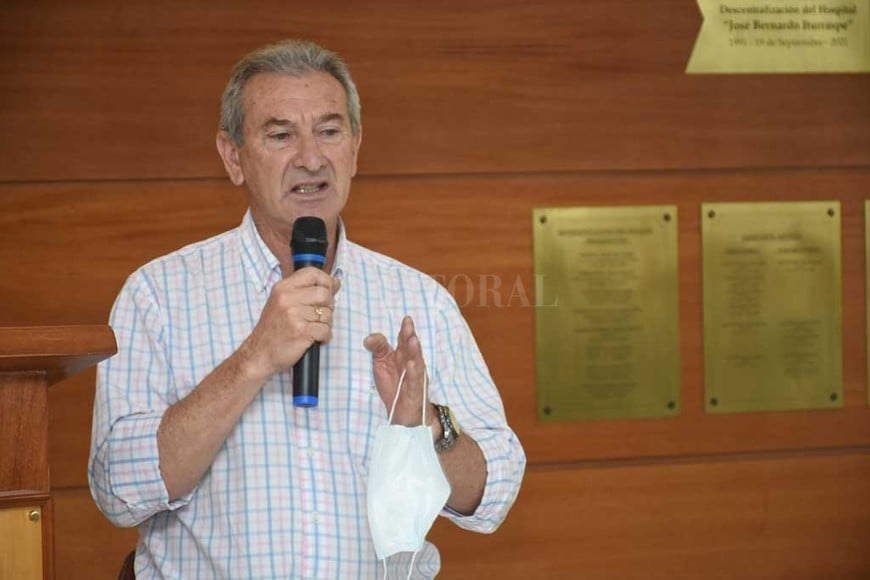 ELLITORAL_405329 |  Flavio Raina Francisco Villano, director del Hospital Iturraspe.