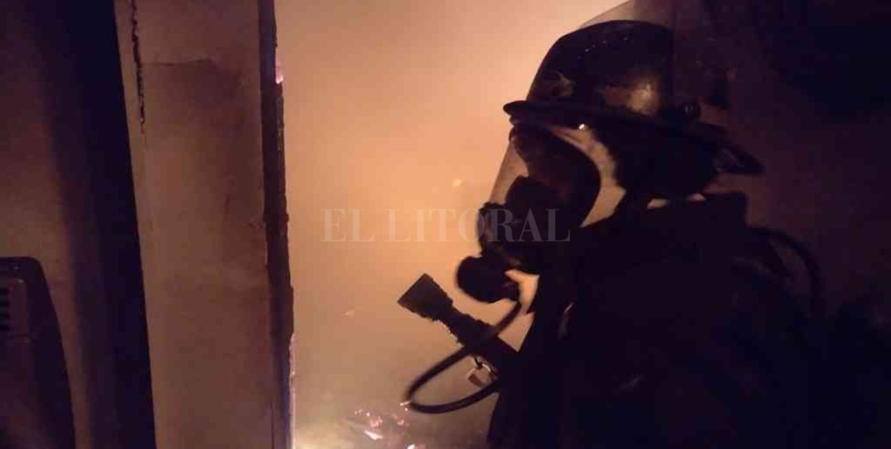 Fatal incendio en Rosario