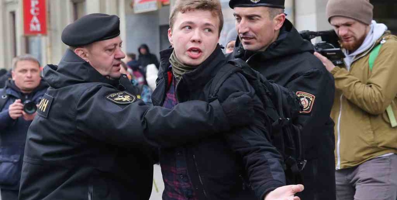 Washington exige a Bielorrusia la liberación del periodista Raman Protasevich