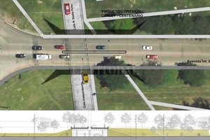 ELLITORAL_181220 |  Gentileza Municipalidad de Santa Fe Así quedará la obra una vez que este terminada, de acuerdo a esta maqueta digital que elaboró el municipio.