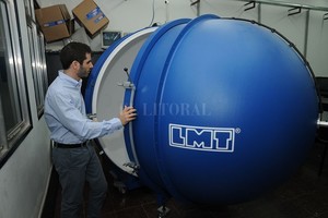 Archivo El Litoral / Flavio Raina Laboratorio de la Facultad de Ingeniería Eléctrica de la UTN Santa Fe.