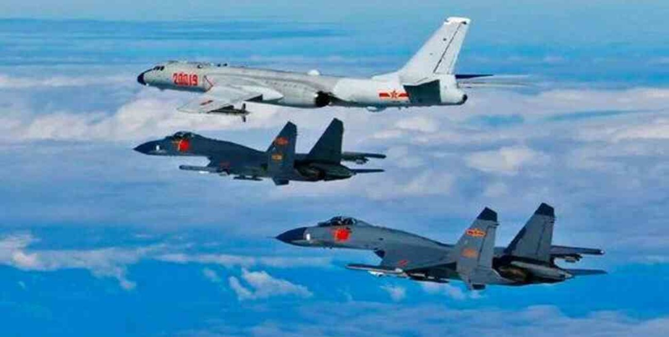 Taiwán denunció una incursión récord de 56 aviones chinos