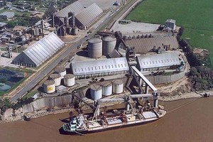 ELLITORAL_428559 |  Archivo El complejo oleaginoso- cerealero, incluyendo al biodiésel y sus derivados, aportó el año pasado el 48 % del total de las exportaciones de la Argentina, según datos del INDEC.