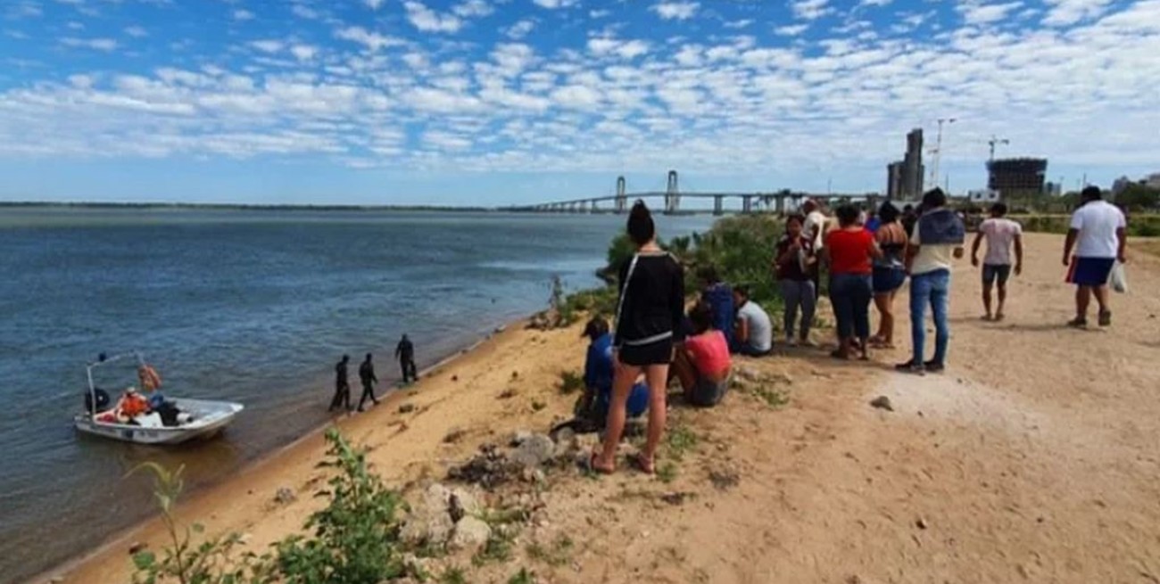 Corrientes: hallaron ahogado a Lautaro Rosé, el joven que se tiró al Río Paraná para huir de la policía