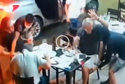 Video: asaltados mientras comían pizza en un restaurante de Ramos Mejía