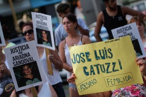 ELLITORAL_300903 |  Archivo El Litoral / Pablo Aguirre Hubo una marcha en febrero de 2018 para pedir el encarcelamiento de Catuzzi, que estaba en prisión domiciliaria.