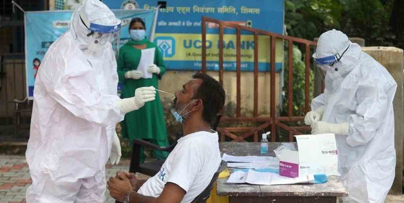 Coronavirus: India registró un récord de màs de 414 mil casos en solo 24 horas