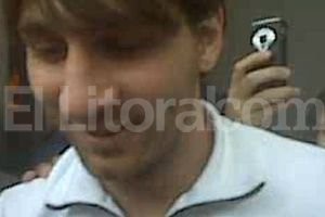 Digitalización de imagen El Litoral.com Lio Messi en el bar Vip