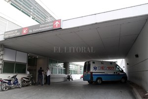 ELLITORAL_393893 |  Archivo El Litoral La mujer está internada en el Hospital de Emergencias Clemente Álvarez.