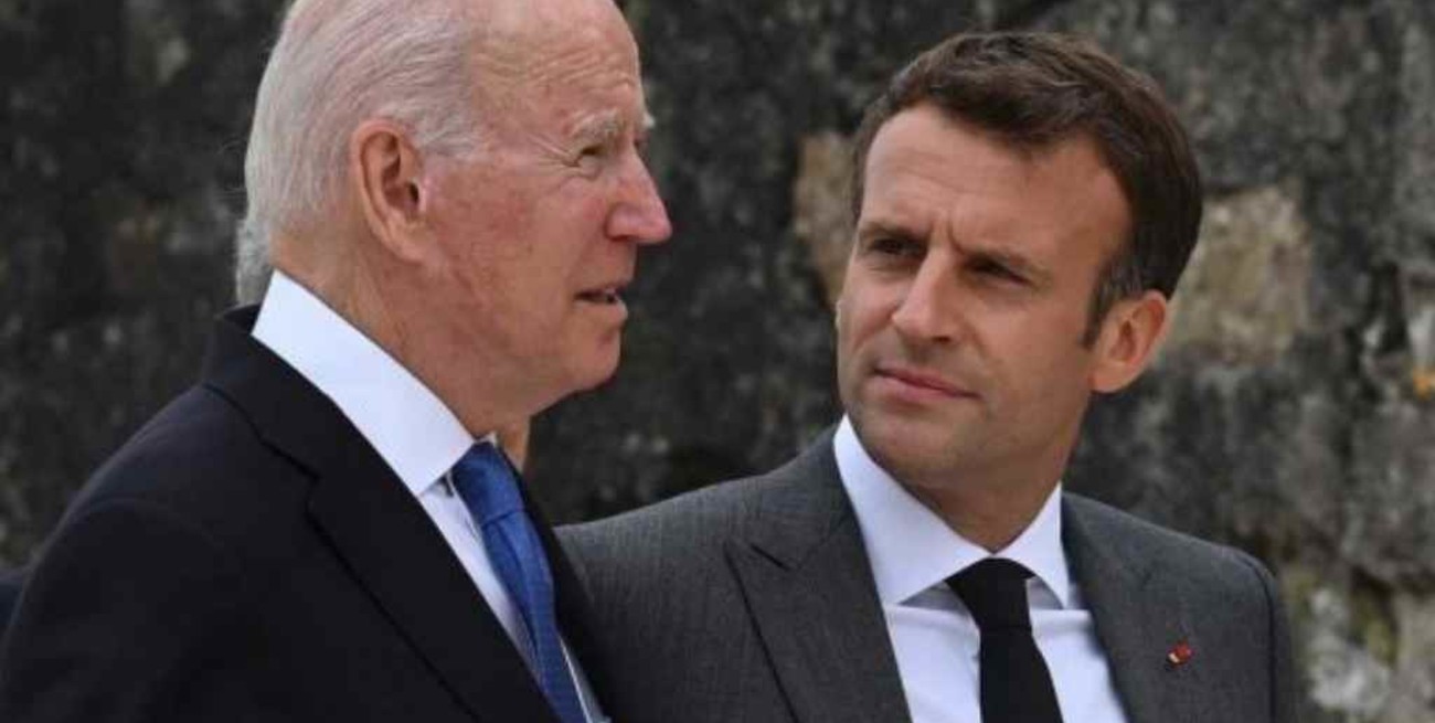 Macron y Biden retoman el diálogo por la crisis de los submarinos  