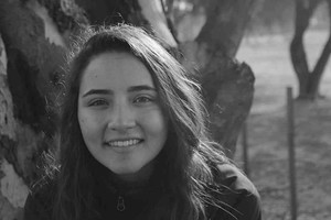 ELLITORAL_369253 |  Gentileza María del Valle González López, la joven militante de la UCR que murió en Mendoza.