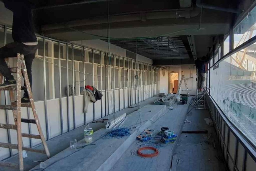 ELLITORAL_379320 |  Gentileza El Mario Alberto Kempes está siendo remodelado para la Copa América