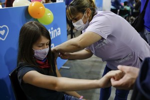ELLITORAL_421065 |  Victoria Gesualdi Vacunación infantil - TECNOPOLIS _ Buenos Aires - 12-10-2021