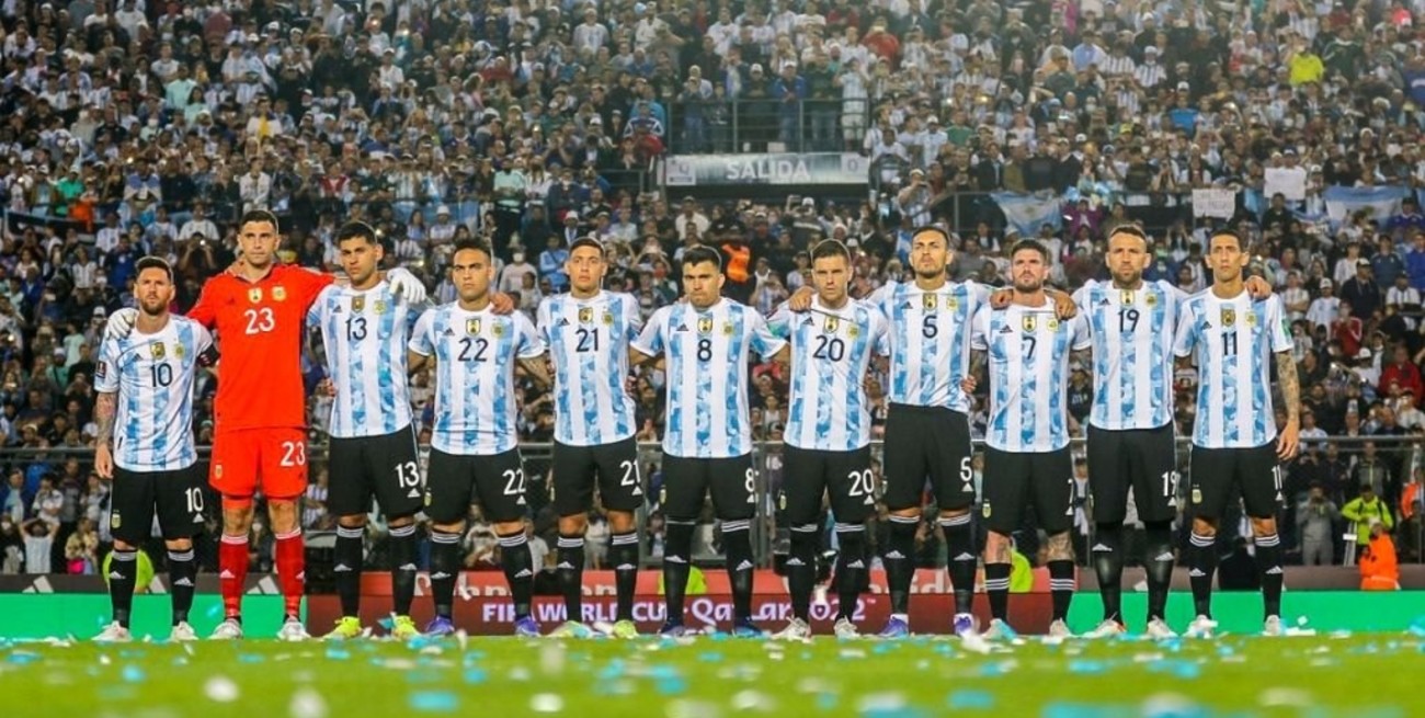 La Selección Argentina continúa en el quinto puesto del Ranking Mundial