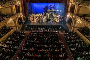 Gentileza Ministerio de Innovación y Cultura La puesta se presentó el miércoles, jueves y viernes, en el Teatro Municipal, con funciones para escuelas y público general.