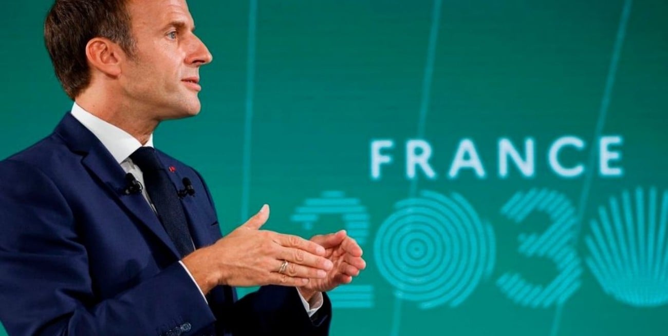Macron anuncia un plan para reindustrializar a Francia